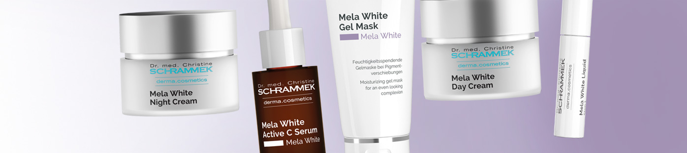 Mela White skin care