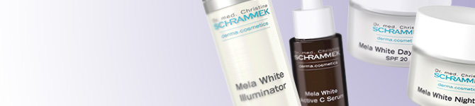 Mela White skin care