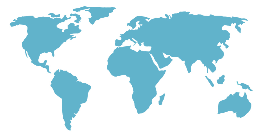 world map